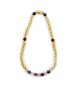 Amber teething necklace - Gemstone - Amber for babies